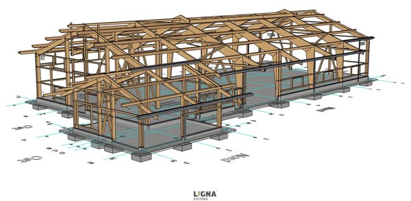 Nieuwbouw Houten bedrijfslood Boiten Houtbouw